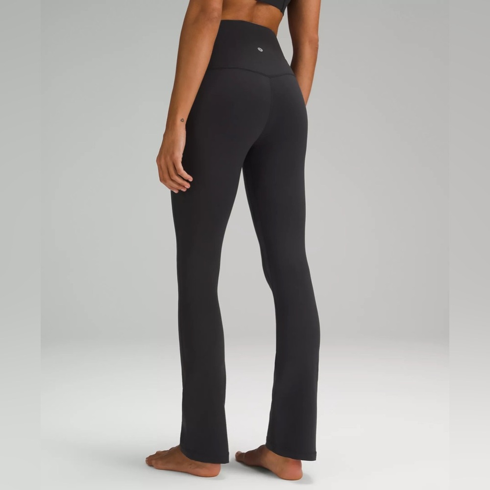 lululemon athletica align mini flare leggings 28 inches size 10